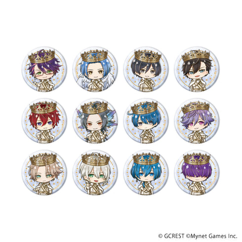 『夢王国と眠れる100人の王子様』缶バッジ14/BOX(全12種)(ミニキャライラスト)